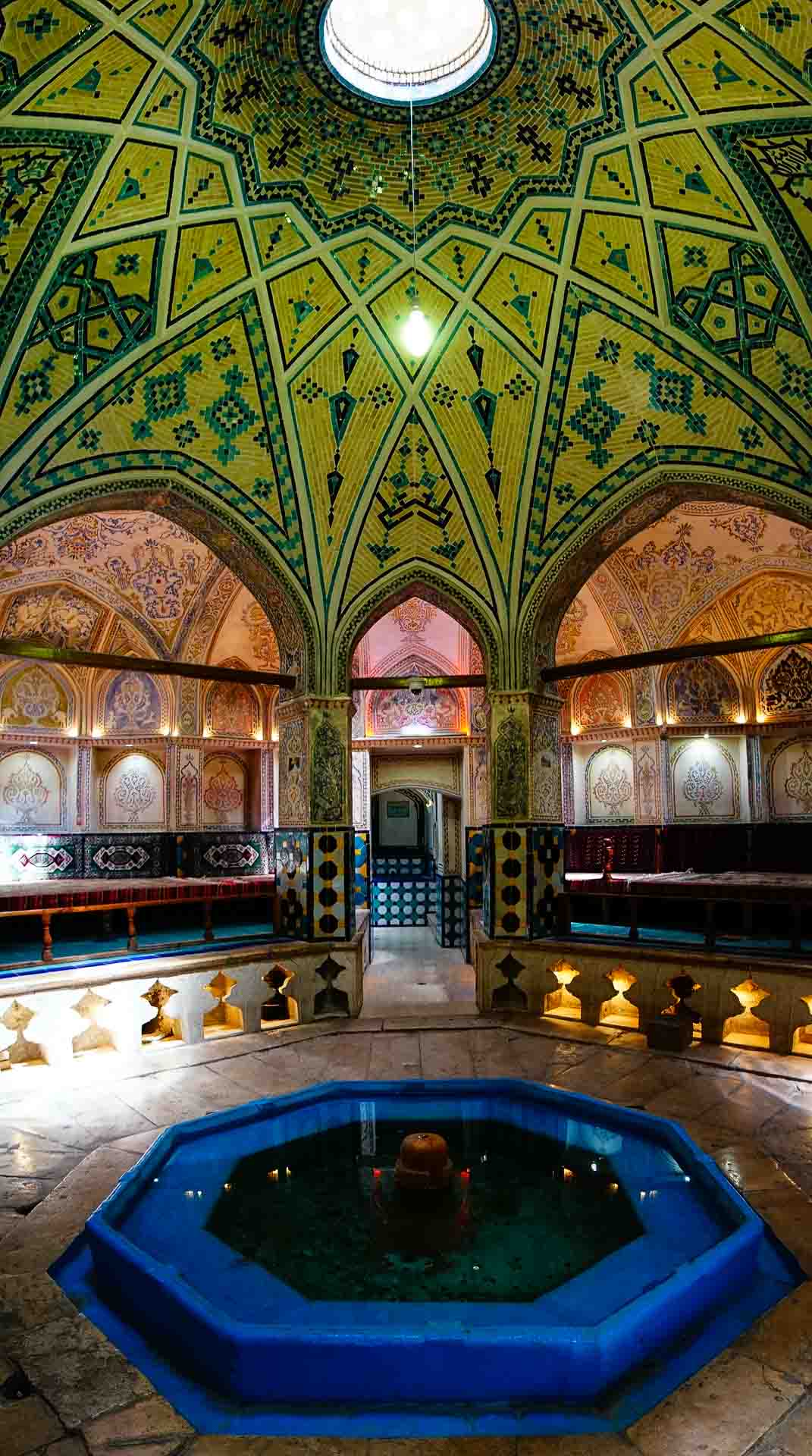 Sultan Amir Ahmad Bathhouse inside 2, kashan, iran, pescart, photo blog, travel blog, blog, photo travel blog, enrico pescantini, pescantini