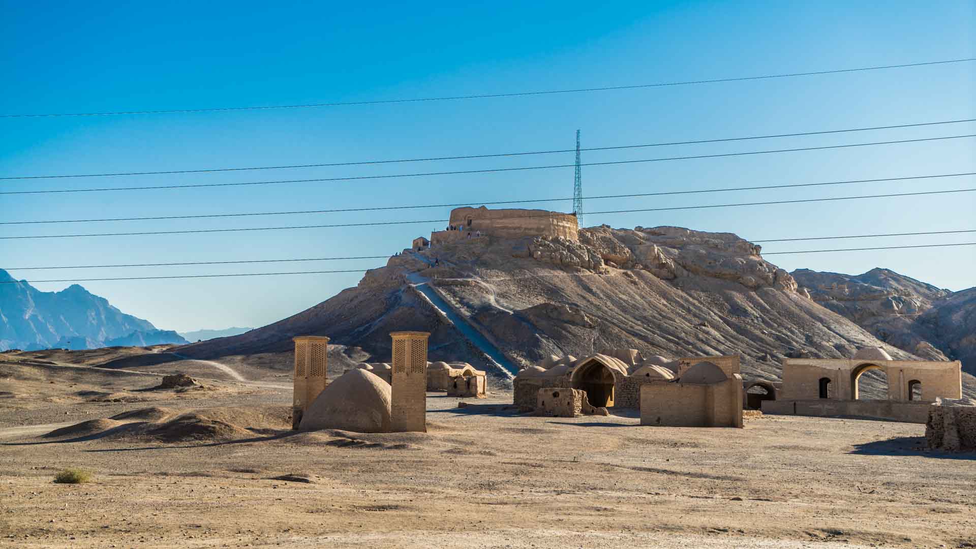 Yazd Zoroastrian Towers of Silence 3