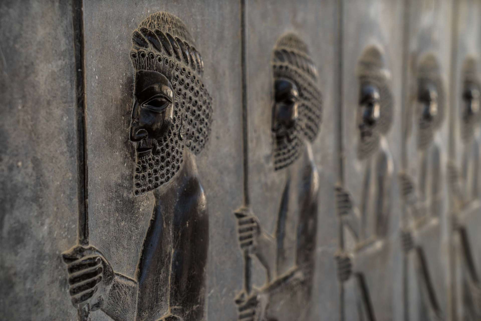 Persepolis Iran - Immortals warriors
