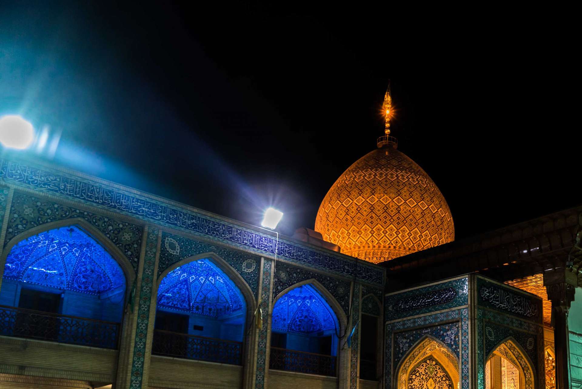 Shiraz Shah Cheragh by night 5