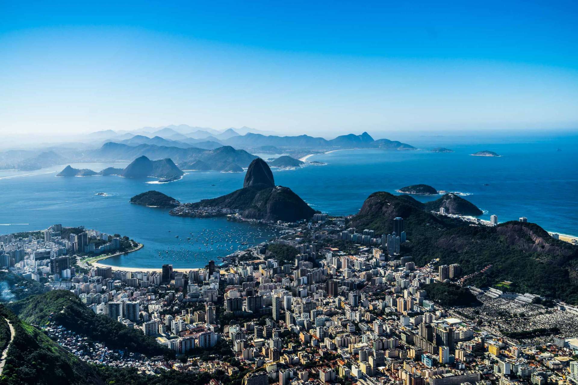 Rio de Janeiro Pescart Enrico Pescantini Christ the Redeemer view