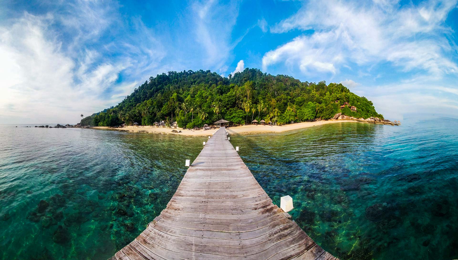 Tioman Island Malaysia Pescart Travel Photo Blog Enrico Pescantini japamala resort pier