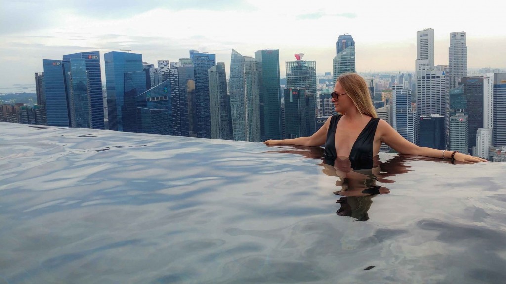 Singapore Pescart Enrico Pescantini Marina Bay Sands Hotel Infinity Pool