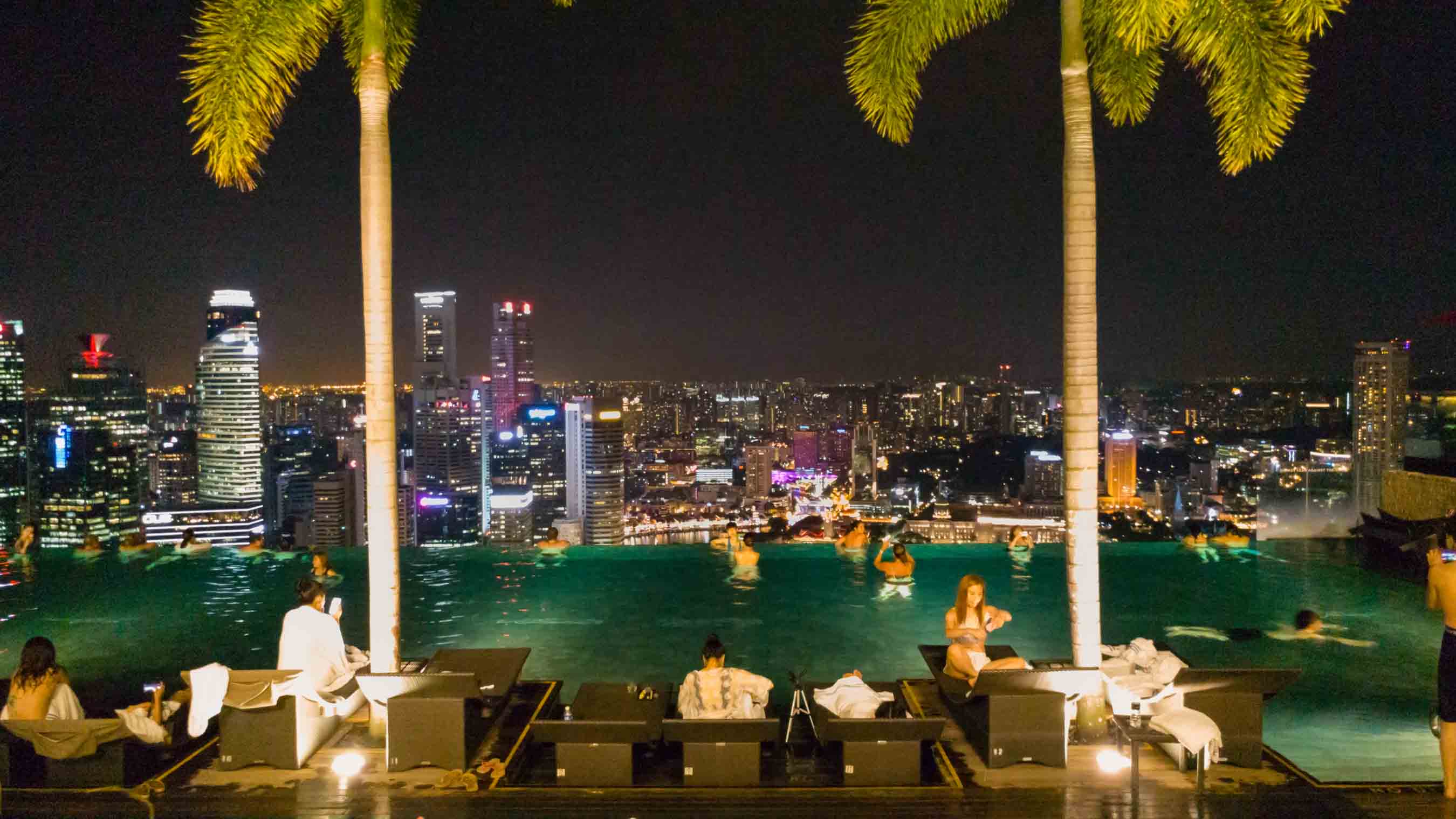 Singapore Pescart Enrico Pescantini Marina Bay Sands Hotel Infinity Pool 2