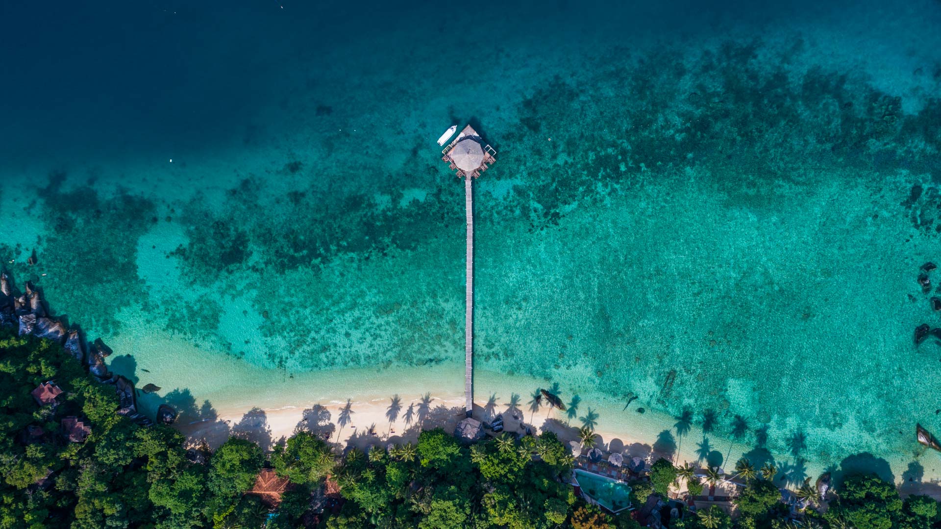Tioman Island Malaysia Pescart Travel Photo Blog Enrico Pescantini aerial view drone 3