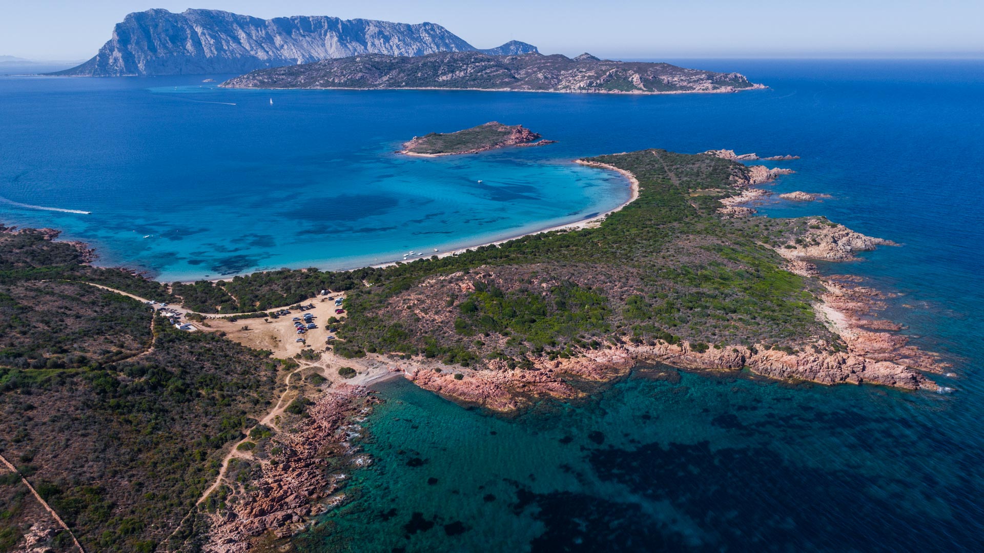 Spiaggia di Punta Est Sardinia Aerial Photography drone Enrico Pescantini