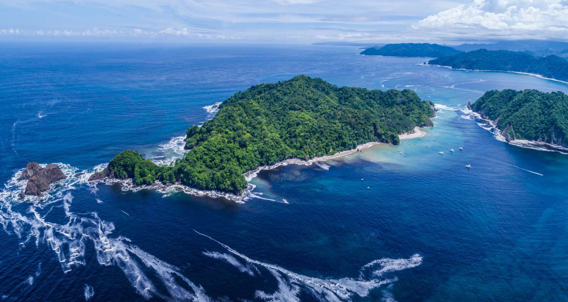 Island Tortuga Costa Rica From Above Enrico Pescantini