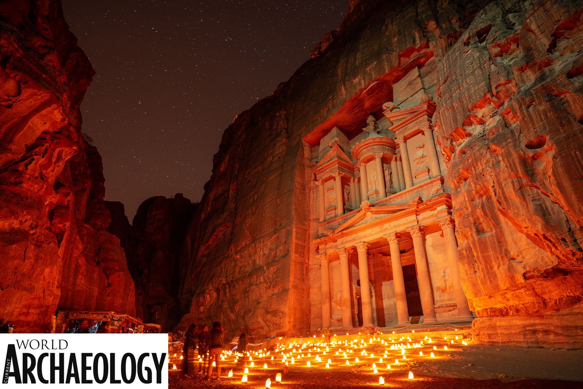 Current World Archeology Awards 2019 Petra by CandleLight Enrico Pescantini