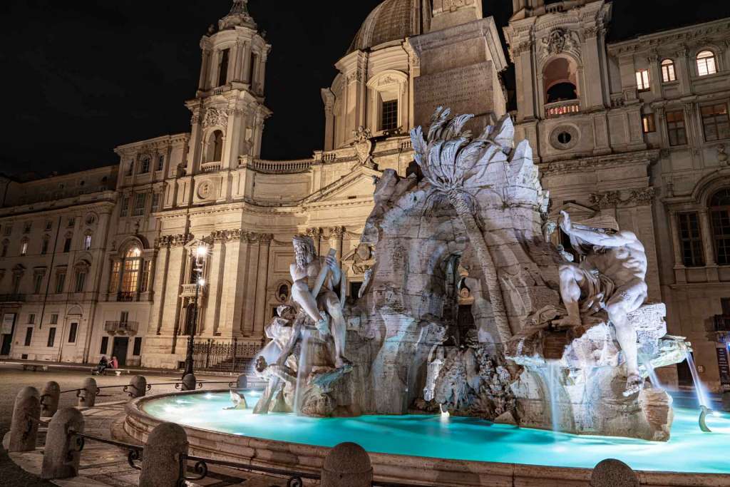 fountain of the four rivers bernini