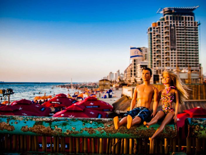 Barbie Around the World In Tel Aviv life is a beach