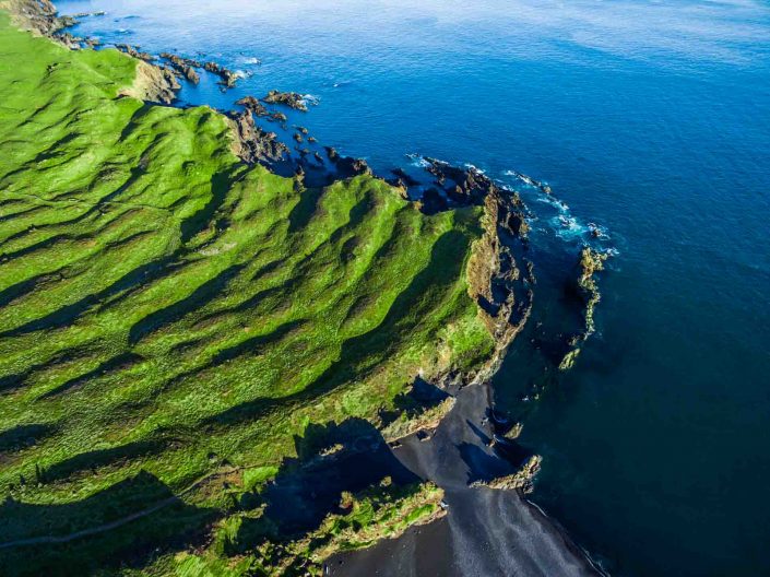 Iceland by Drone Djúpalónssandur Beach