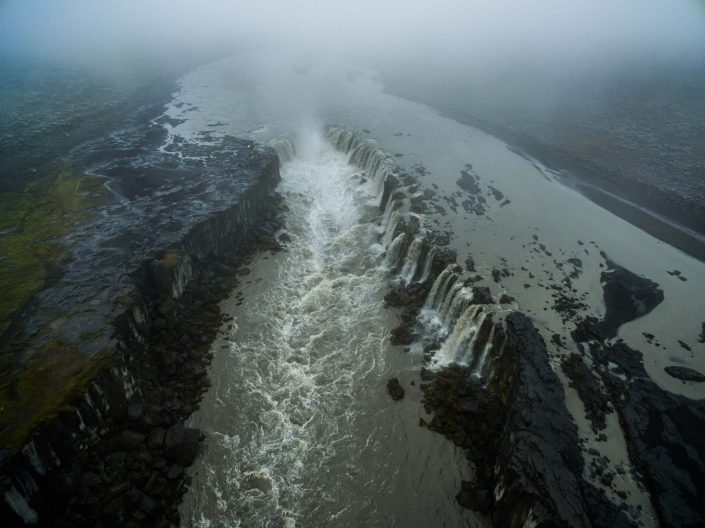 Iceland by Drone Dettifoss