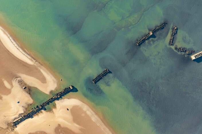 arromanches Mulberry Harbour