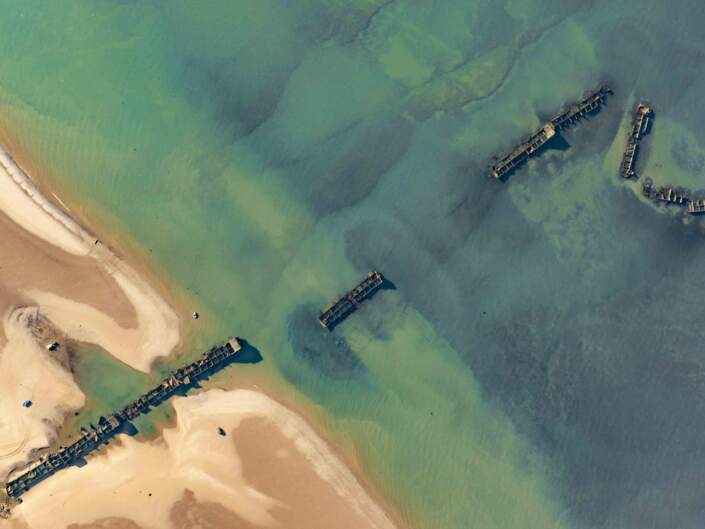 arromanches Mulberry Harbour