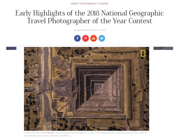 MODERN MET National Geographic Travel Photographer of the Year Enrico Pescantini Geometry of the Sun 2018
