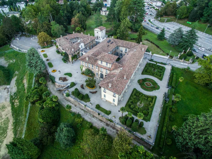 Villa Negroni 1- fotografie con drone per settore immobiliare