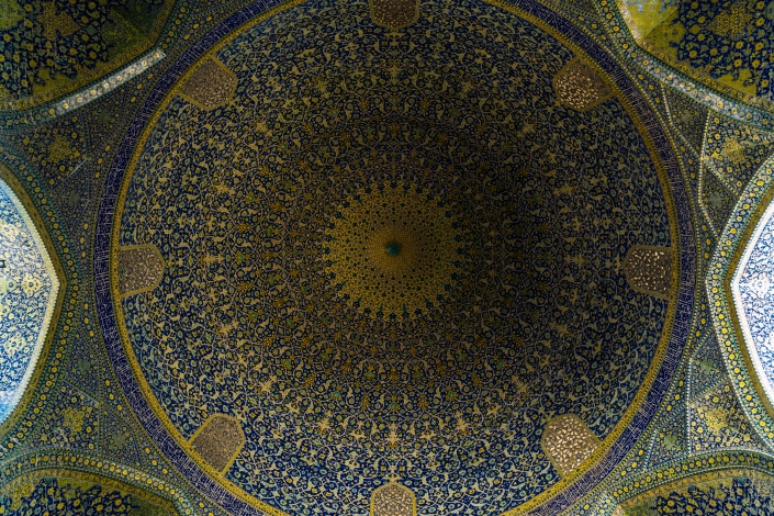 Iranian Architecture -Jame Abbasi Mosque 2, Isfahan