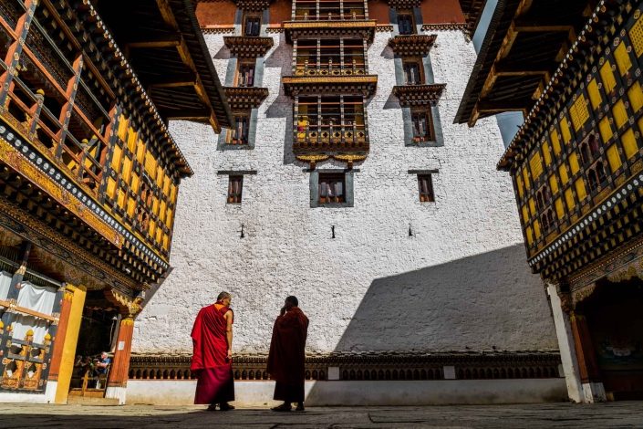 buddhist monk Bhutan Pescart Enrico Pescantini 2