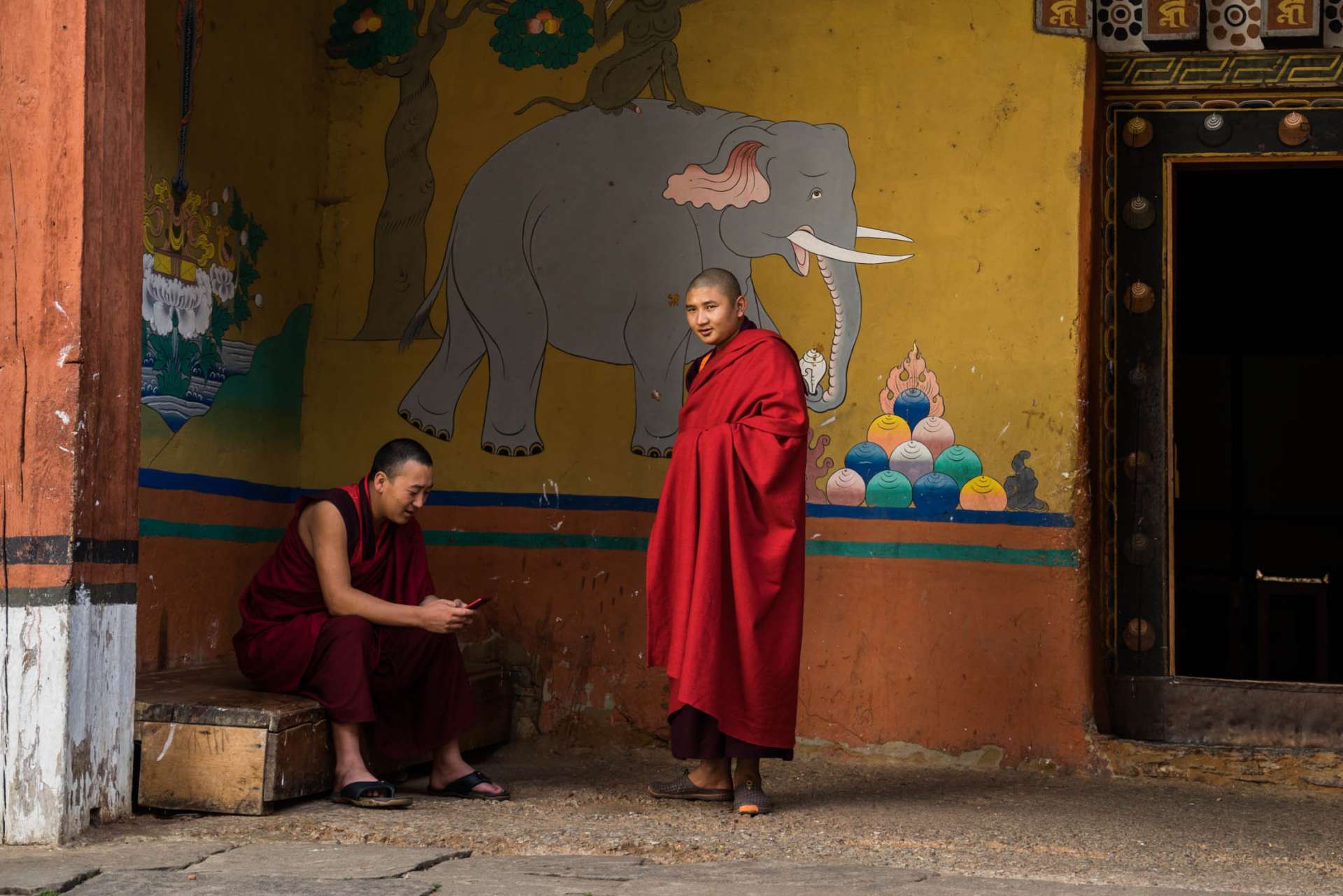buddhist monk Bhutan Pescart Enrico Pescantini 13