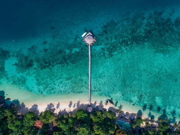 Tioman Island Malaysia Pescart Travel Photo Blog Enrico Pescantini aerial view drone 3