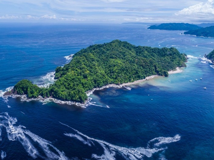 Island Tortuga Costa Rica From Above Enrico Pescantini