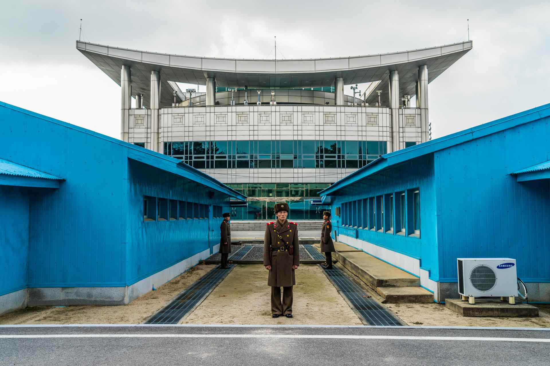 A Red Superhero in North Korea Enrico Pescantini DMZ 38 parallel