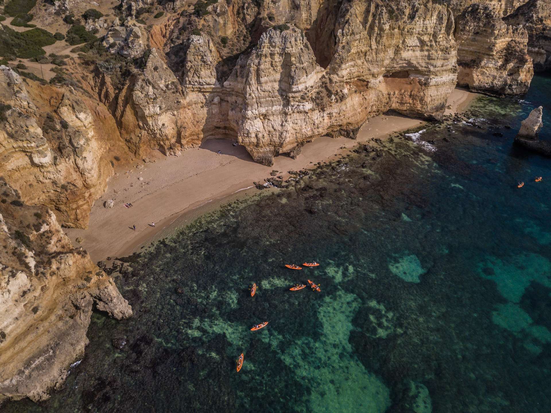 Algarve From Above Drone Photography Enrico Pescantini Praia da Balança