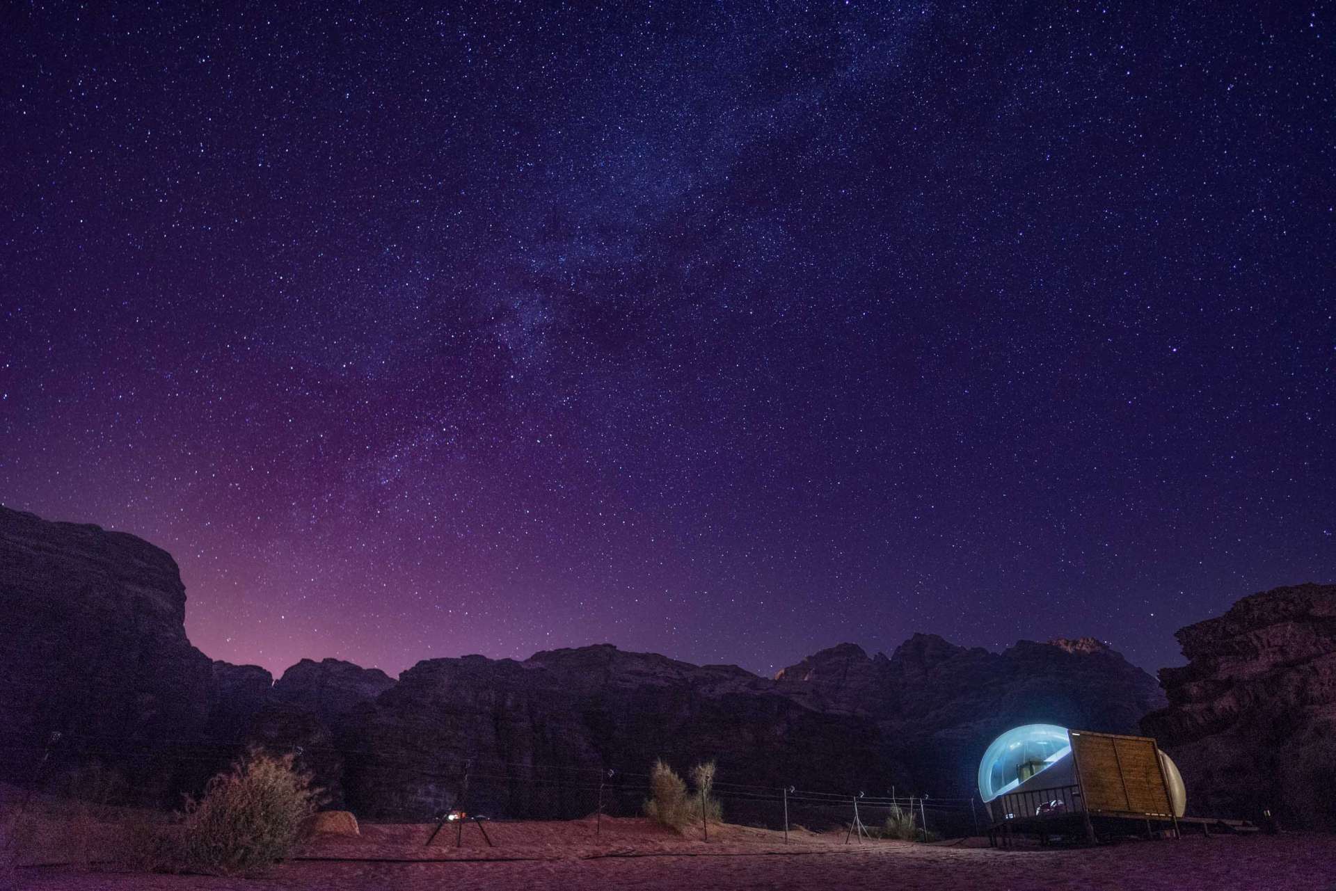 Wadi Rum Night Luxury Camp Full of Stars tent Jordan Enrico Pescantini stargazing stars milky way 3