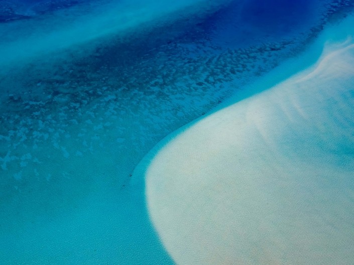 Exuma Cays Bahamas drone aerial view 2