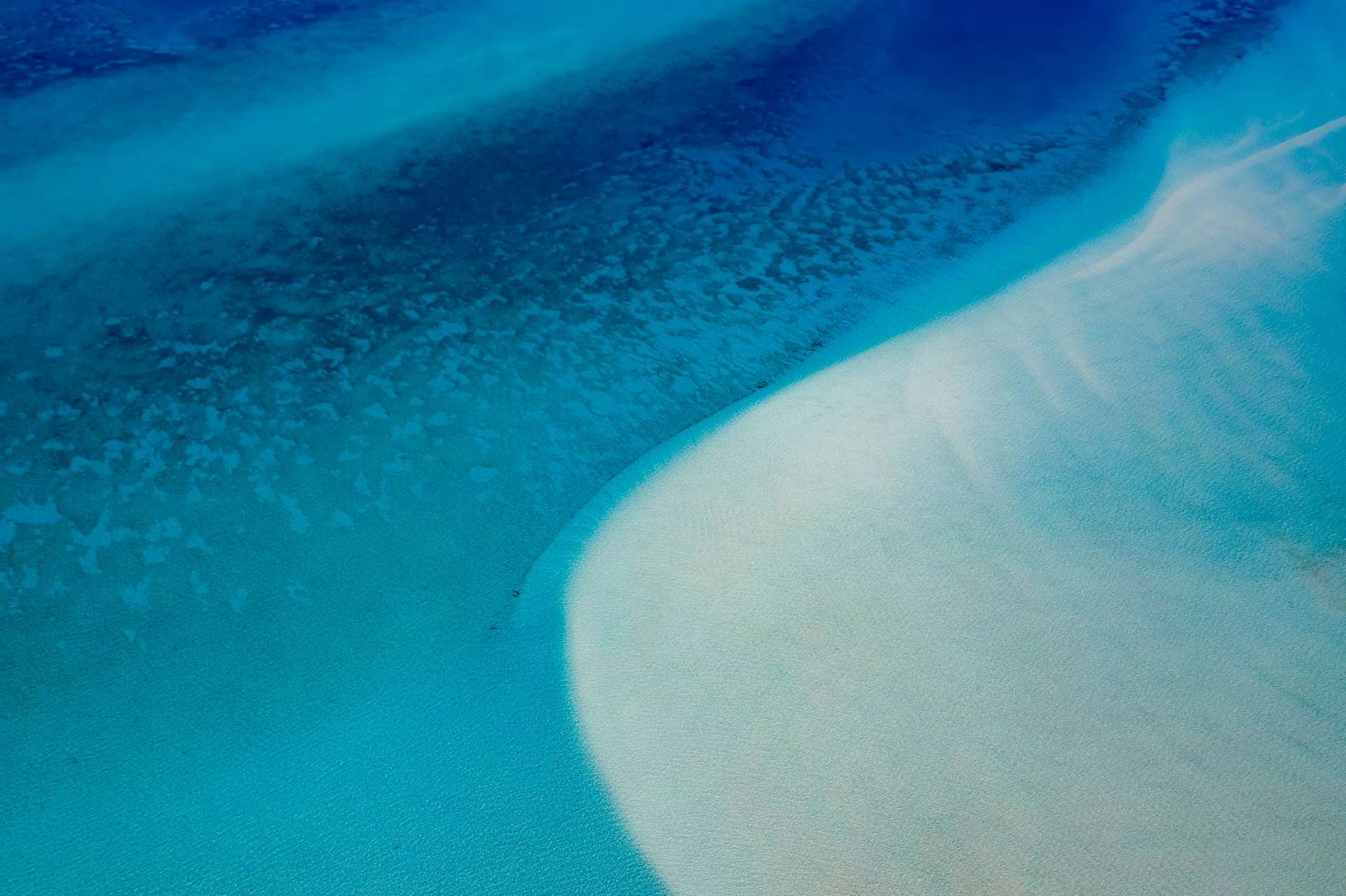 Exuma Cays Bahamas drone aerial view 2