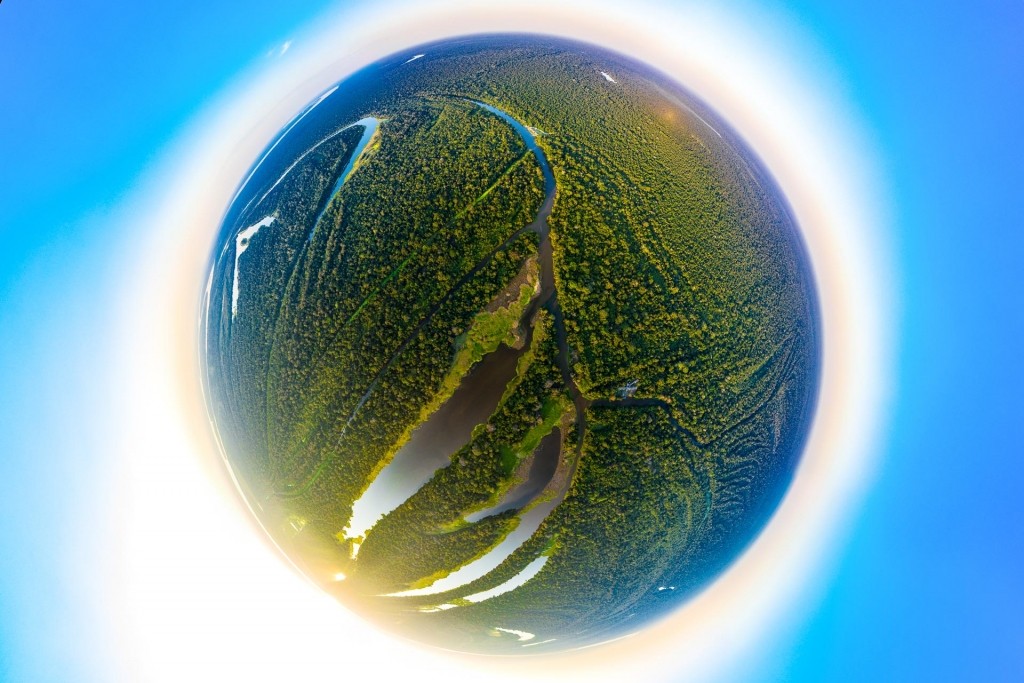 amazon forest iquitos peru drone aerial view little planet