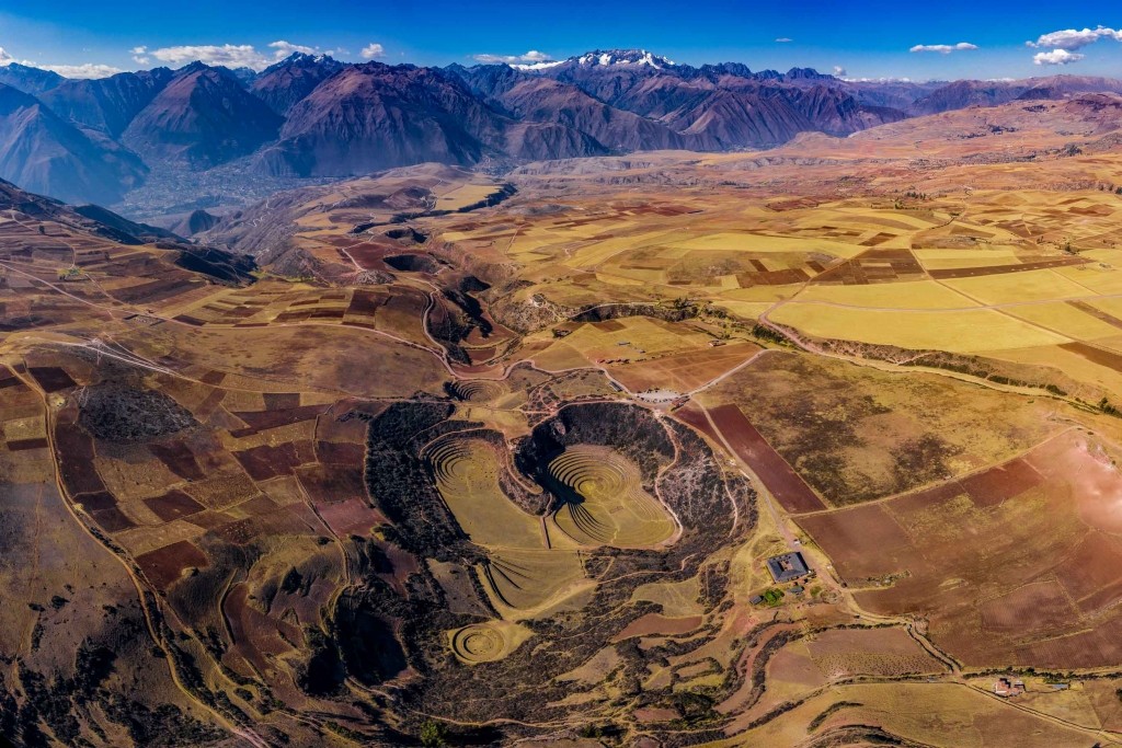 Moray Inca Ruins Sacred Valley Cusco Peru