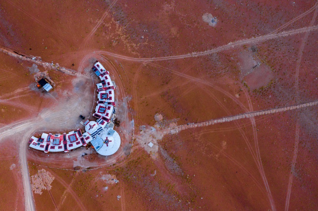 tayka desierto bolivia drone aerial photo 2