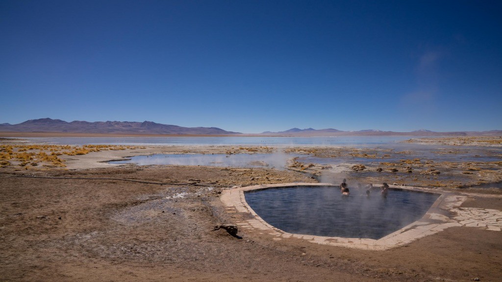 Termas de Polques tayka route bolivia