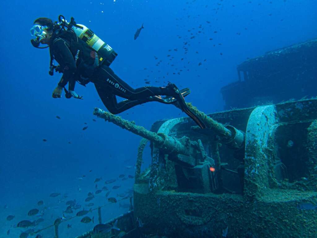 Corveta Pereira Wreck Porto Santo dive