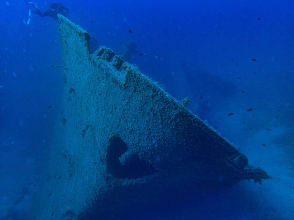 Ship Wreck of the Madeirense Porto Santo Madeira diving