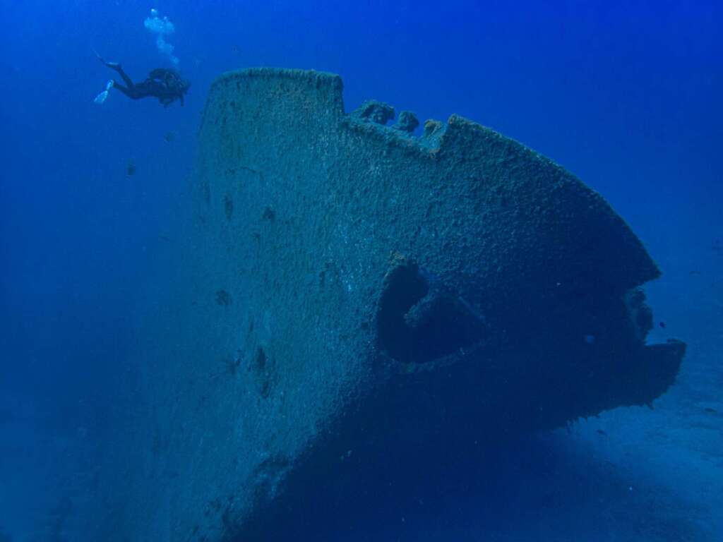 Ship Wreck of the Madeirense Porto Santo Madeira diving