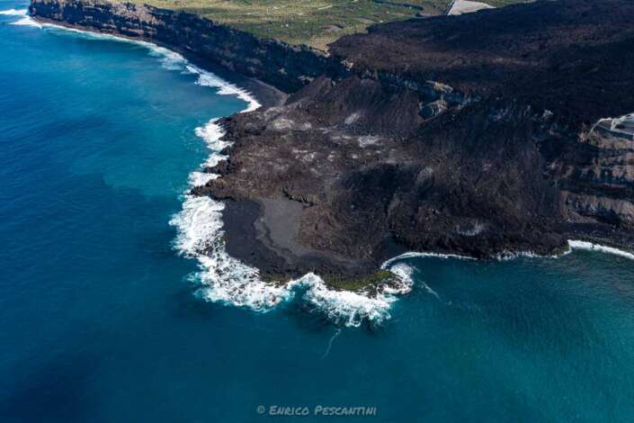 la palma volcano eruption aftermath new beach