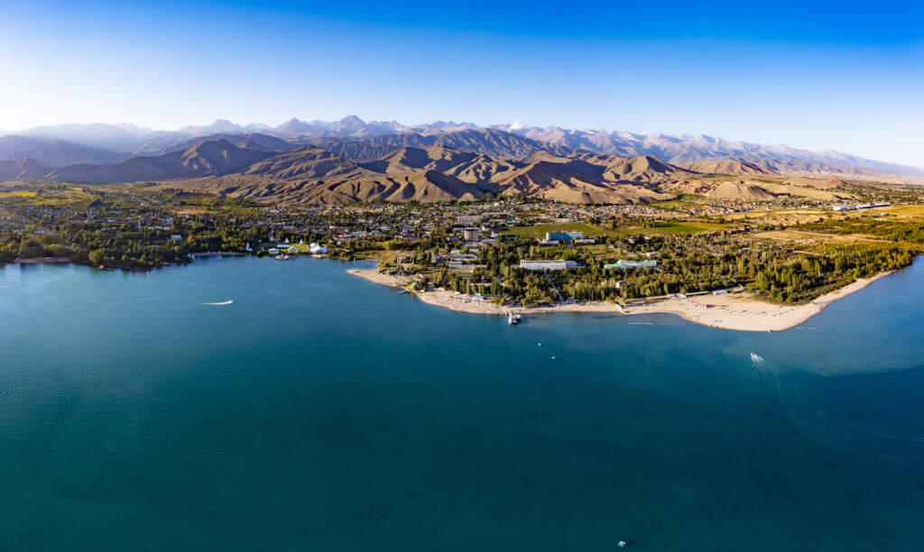 Issyk-Kul lake Kyrgyzstan